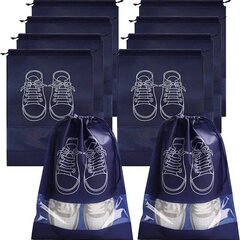 Мешки для хранения обуви Tech Zone, 10 шт. цена и информация | Мешки для одежды, вешалки | 220.lv