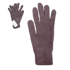 акриловые перчатки, серые цена и информация | Мужские шарфы, шапки, перчатки | 220.lv