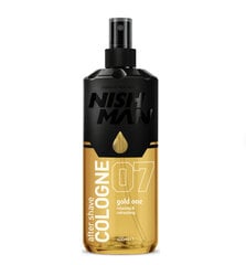 Losjons pēc skūšanās Nishman After Shave Cologne N.7 Gold One vīriešiem, 400 ml cena un informācija | Skūšanās piederumi, kosmētika | 220.lv