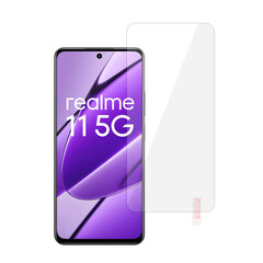 Закаленное стекло золотого цвета для REALME 11 5G/11X цена и информация | Защитные пленки для телефонов | 220.lv