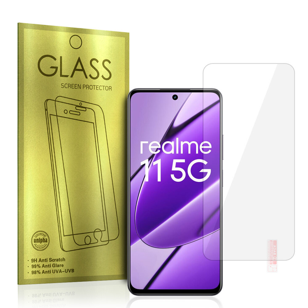 Unipha Realme 11 5G/11X cena un informācija | Ekrāna aizsargstikli | 220.lv