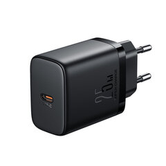 Сетевая зарядка Joyroom JR-TCF11 USB-C 25W + USB-C cable 1.0m белая цена и информация | Зарядные устройства для телефонов | 220.lv