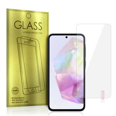 Glass Gold Samsung Galaxy A35 5G/A55 5G cena un informācija | Ekrāna aizsargstikli | 220.lv