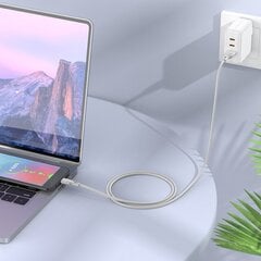 Borofone Cable BX99 Method - USB to MicroUSB - 2,4A 1 metre grey цена и информация | Кабели для телефонов | 220.lv