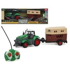 Traktors ar tālvadību, zaļš cena un informācija | Rotaļlietas zēniem | 220.lv