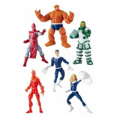 Rotaļu figūras Hasbro Marvel Legends Fantastic Four Vintage 6 gab цена и информация | Игрушки для мальчиков | 220.lv