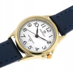 Женские часы Perfect 273br с кожаным ремешком синего цвета цена и информация | Женские часы | 220.lv