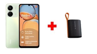 Xiaomi Redmi 13C 8/256GB Clover Green + Xiaomi Sound Pocket 5W cena un informācija | Mobilie telefoni | 220.lv