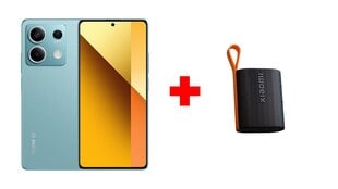 Xiaomi Redmi Note 13 5G 6/128GB Ocean Teal + Xiaomi Sound Pocket 5W cena un informācija | Mobilie telefoni | 220.lv