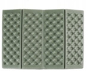 Saliekams izolācijas paklājiņš Dominator, 39 x 29 cm, zaļš cena un informācija | Tūrisma matrači un paklājiņi | 220.lv