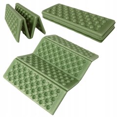 Saliekams izolācijas paklājiņš sēdēšanai Dominator, 39 x 29x 0,5 cm, zaļš cena un informācija | Tūrisma matrači un paklājiņi | 220.lv