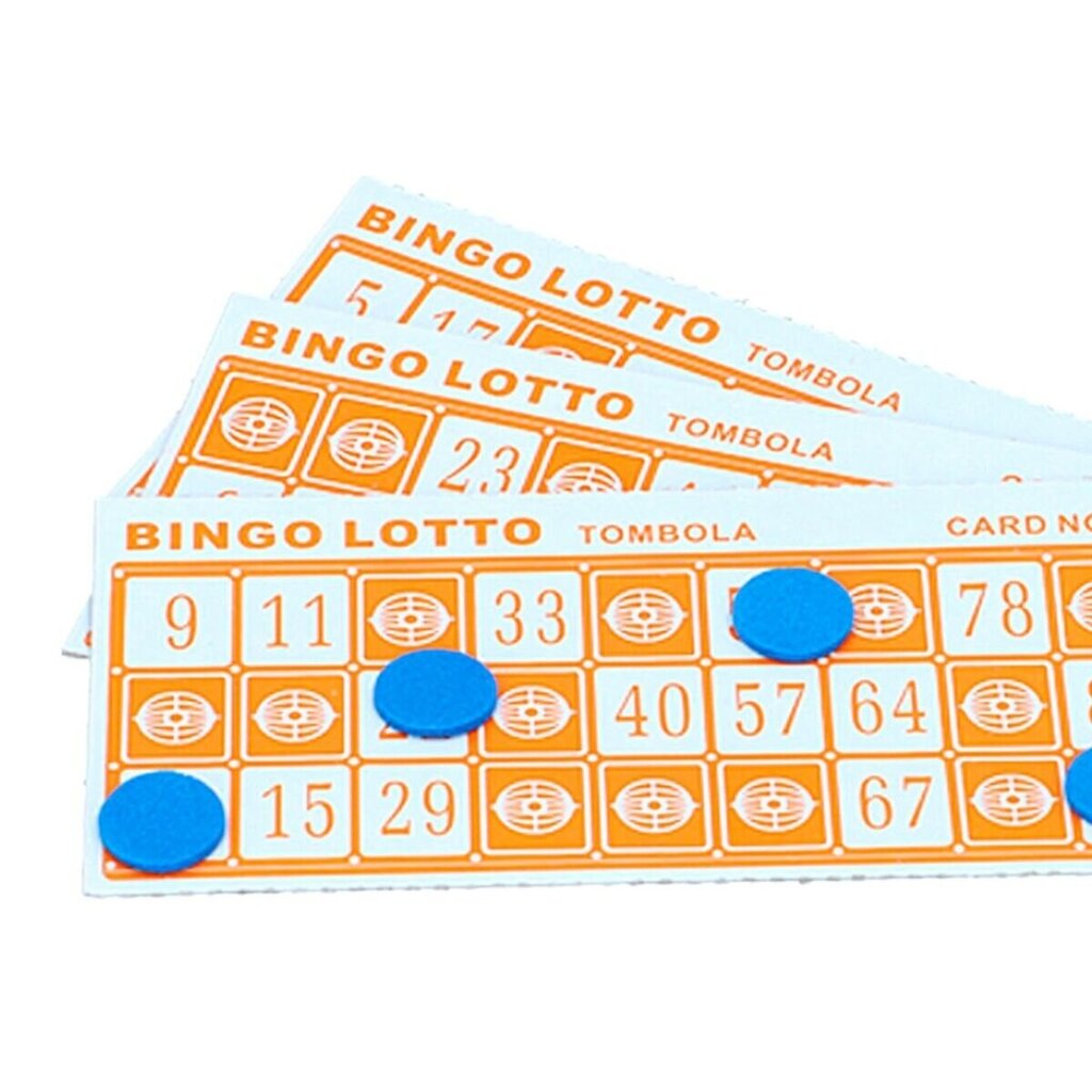 Galda spēle Bingo Colorbaby, 235 d, 4 gab. cena un informācija | Galda spēles | 220.lv