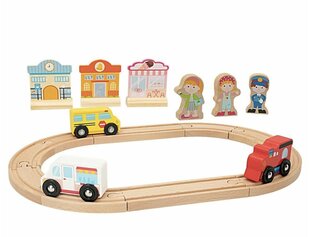 Koka trase ar vilcieniem Woomax, dažādas krāsas cena un informācija | Rotaļlietas zēniem | 220.lv