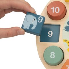 Izglītojoša spēle Pulkstenis Woomax, 13 d, 6 gab. цена и информация | Развивающие игрушки | 220.lv