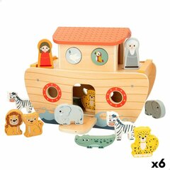 Zīdaiņu rotaļlieta Woomax Animals, 6 gab. cena un informācija | Rotaļlietas zīdaiņiem | 220.lv