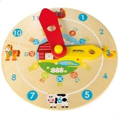 Izglītojoša rotaļlieta Pulkstenis Woomax, 12 gab цена и информация | Развивающие игрушки | 220.lv