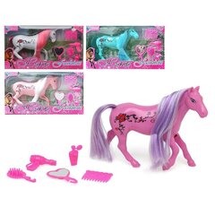 Zirgs Horse Fashion ar piederumiem Bigbuy Fun, 20x11 cm, 5 d, 1 gab cena un informācija | Rotaļlietas meitenēm | 220.lv