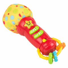 Mikrofons ar gaismu un skaņām Winfun (6 gb.) cena un informācija | Rotaļlietas zīdaiņiem | 220.lv