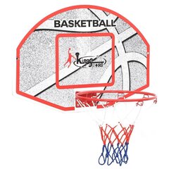 Basketbola groza komplekts VidaXL, 66x44,5 cm cena un informācija | Basketbola grozi | 220.lv