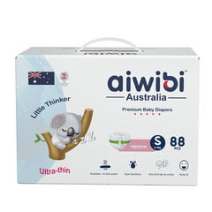 Autiņbiksītes Aiwibi Australia Premium S (4-8 kg), 88 gab. cena un informācija | Autiņbiksītes | 220.lv