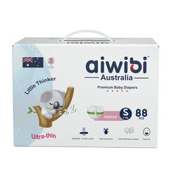 Подгузники Aiwibi Australia Premium S (4-8 kg), 88 цена и информация | Подгузники | 220.lv