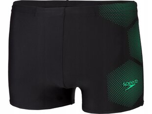 Peldšorti vīriešiem Speedo Tech Logo Short 811354D915, melni цена и информация | Плавки, плавательные шорты | 220.lv