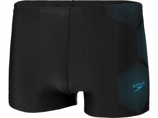 Peldšorti vīriešiem Speedo Tech Logo Short 811354D914, melns цена и информация | Плавки, плавательные шорты | 220.lv