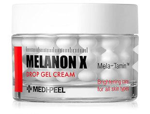 Осветляющий крем для лица MEDI-PEEL Melanon X Drop Gel Cream 50мл цена и информация | Кремы для лица | 220.lv