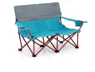 Saliekams tūristu krēsls Costway, 149 x 70 x 80 cm, zils cena un informācija | Tūrisma mēbeles | 220.lv