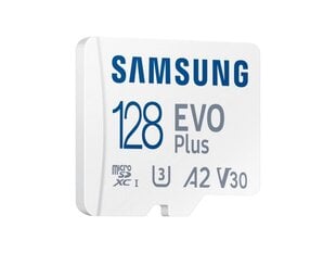 MemCard. Samsung MicroSDHC 128GB EVO Plus cena un informācija | Atmiņas kartes fotokamerām | 220.lv