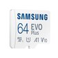 MemCard. Samsung MicroSDHC 64GB EVO Plus cena un informācija | Atmiņas kartes fotokamerām | 220.lv