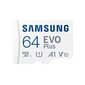 MemCard. Samsung MicroSDHC 64GB EVO Plus cena un informācija | Atmiņas kartes fotokamerām | 220.lv