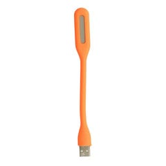 Mini LED Lamp Silicone USB Orange цена и информация | Настольные лампы | 220.lv