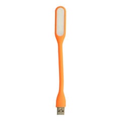 Mini LED Lamp Silicone USB Orange цена и информация | Настольные лампы | 220.lv