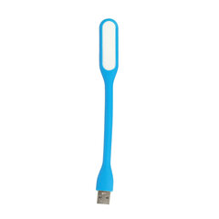 Mini LED Lamp Silicone USB Light blue цена и информация | Настольные лампы | 220.lv