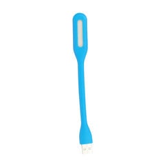 Mini LED Lamp Silicone USB Light blue цена и информация | Настольные лампы | 220.lv