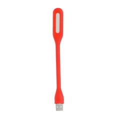 Mini LED Lamp Silicone USB Red цена и информация | Настольные лампы | 220.lv