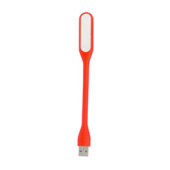 Mini LED Lamp Silicone USB Red цена и информация | Настольные лампы | 220.lv