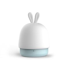 Night lamp W-008 Rabbit blue цена и информация | Настольные лампы | 220.lv