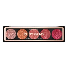 Acu ēnu palete Profusion Cosmetics Ruby Gems, 5 toņi cena un informācija | Acu ēnas, skropstu tušas, zīmuļi, serumi | 220.lv