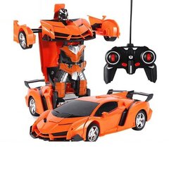 Робот трансформер 2in1 Lean Toys, оранжевый цена и информация | Игрушки для мальчиков | 220.lv
