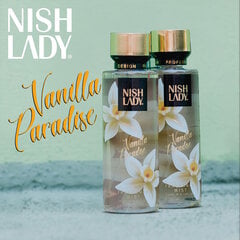 Спрей для тела Nishlady Fragrance Mist Vanilla Paradise, 260 ml цена и информация | Парфюмированная женская косметика | 220.lv