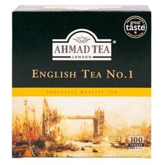 Melna tēja Ahmad Tea English Tea No.1, 100x2g cena un informācija | Tēja | 220.lv