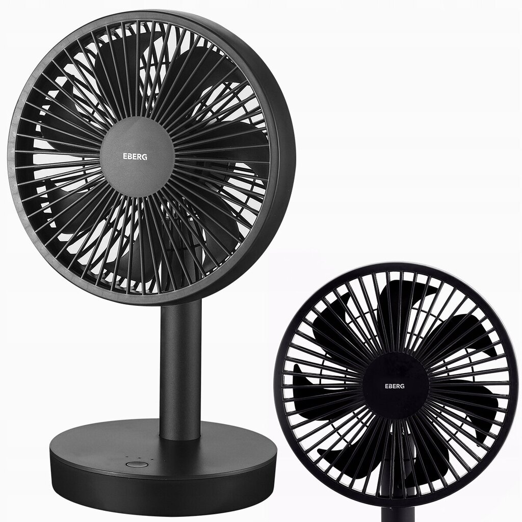 Galda ventilators Eberg Tes, 5 W cena un informācija | Ventilatori | 220.lv