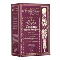 Травяной чай доктора Е. Шимкунайте "Этно" для уровня сахара, 30 г цена и информация | Чай | 220.lv