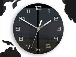Moderns sienas pulkstenis NoirSpan, 80 cm cena un informācija | Pulksteņi | 220.lv