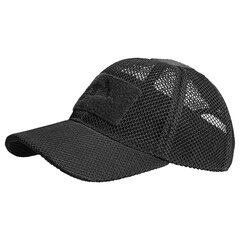 Cepure vīriešiem Helikon Baseball Mesh, melna cena un informācija | Vīriešu cepures, šalles, cimdi | 220.lv