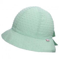 Детская солнцезащитная шапка TuTu, зеленая цена и информация | Шапки, перчатки, шарфы для девочек | 220.lv