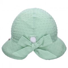 Детская солнцезащитная шапка TuTu, зеленая цена и информация | Шапки, перчатки, шарфы для девочек | 220.lv