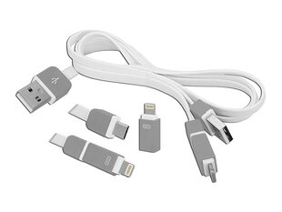 PS USB - Iphone |microUSB 2-в-1 кабель. цена и информация | Адаптеры и USB разветвители | 220.lv